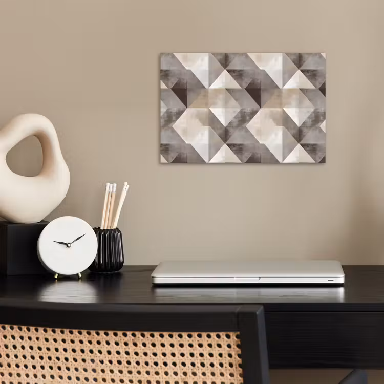 Poster - Geometrisch - Motief - Aardetinten — 2