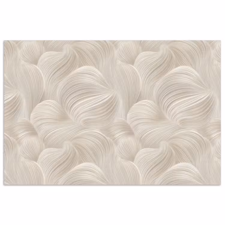 Poster - Lijnen - Waaier - Beige — 1