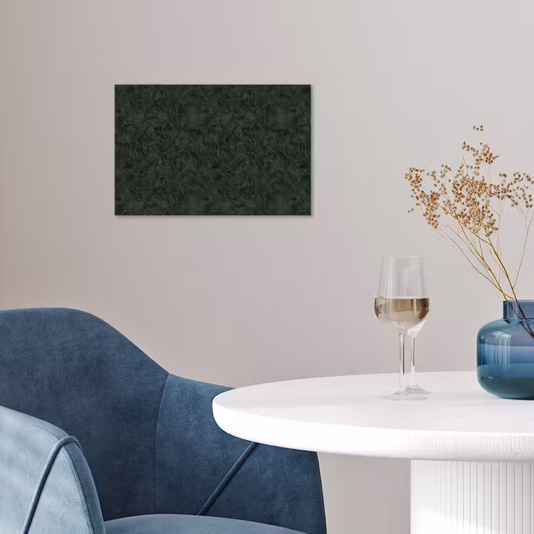 Poster - Bloemen - Lijnen - Groen — 4