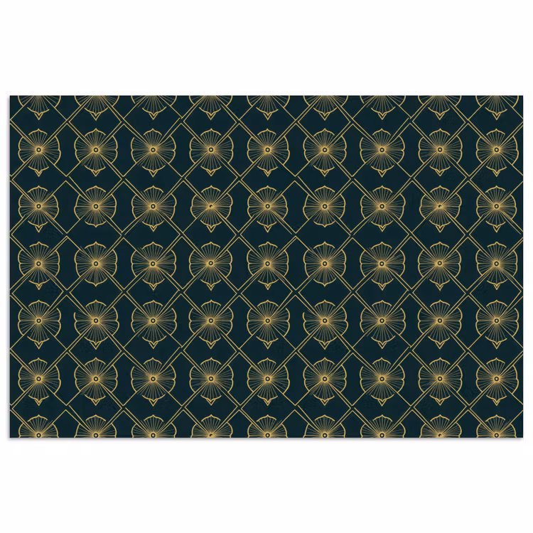Poster - Geometrisch - Elegant - Groen — 1