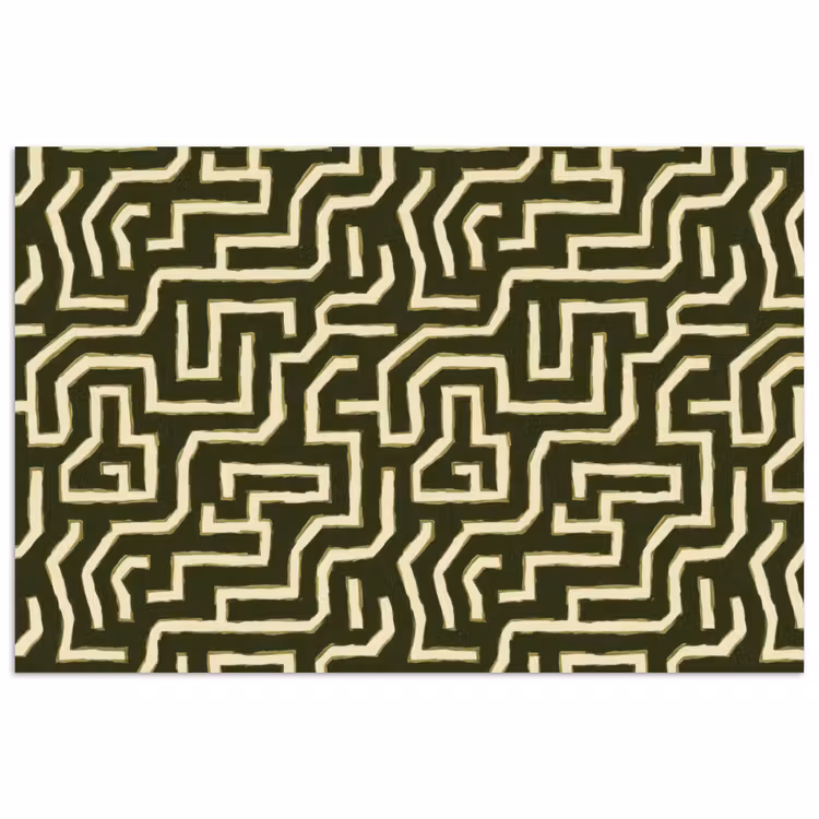 Poster - Lijnen - Abstract - Groen — 1