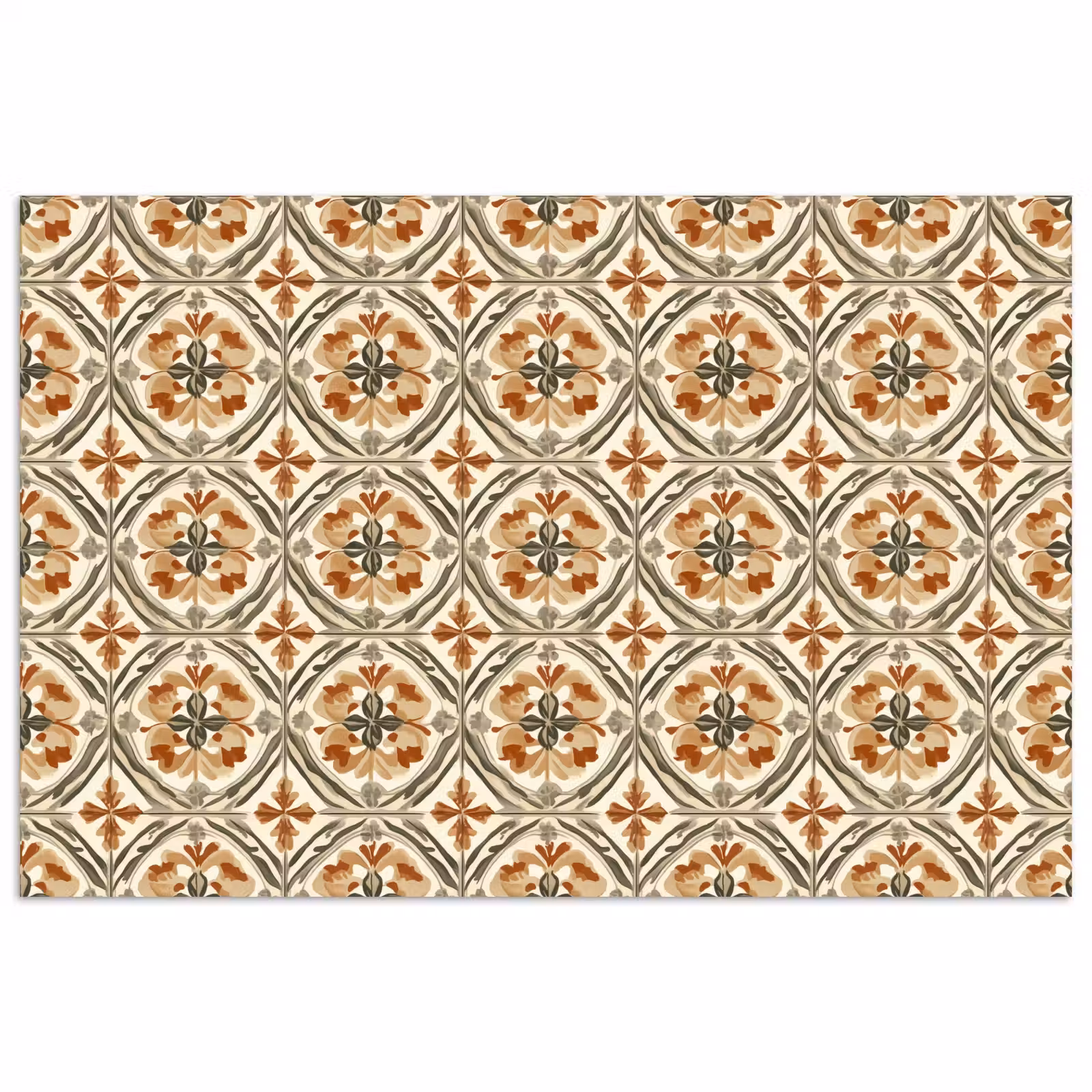 Poster - Elegant - Antiek - Kleurrijk — 1