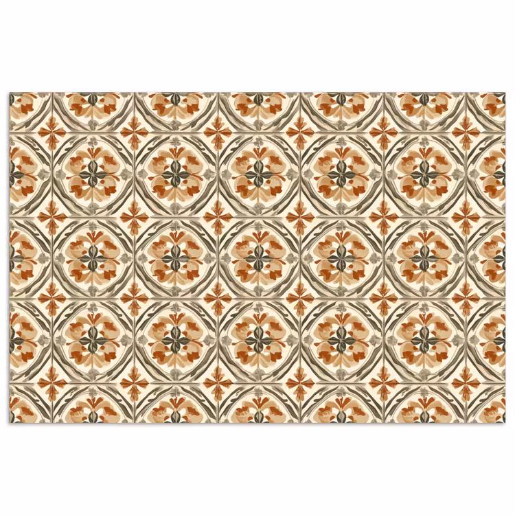 Poster - Elegant - Antiek - Kleurrijk — 1
