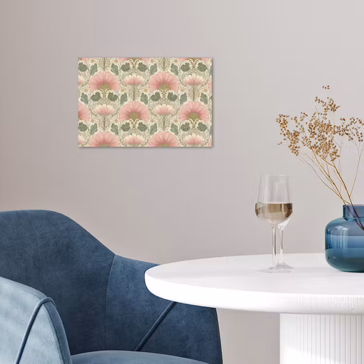 Poster - Klassiek - Patroon - Roze — 4