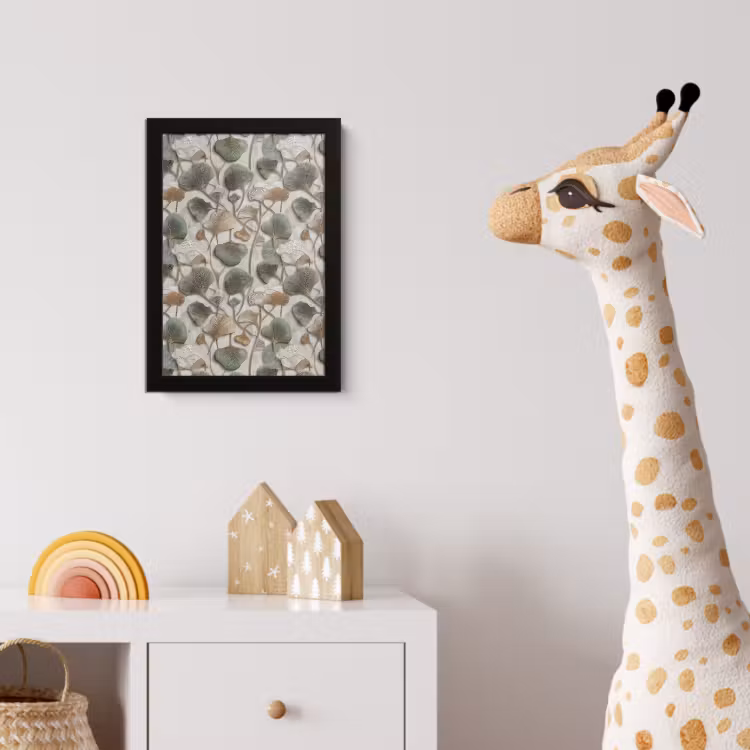 Poster met lijst - Elegant - Bladeren - Groen — 5