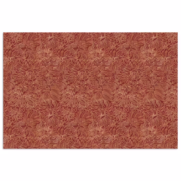 Poster - Bloemen - Motief - Rood — 1