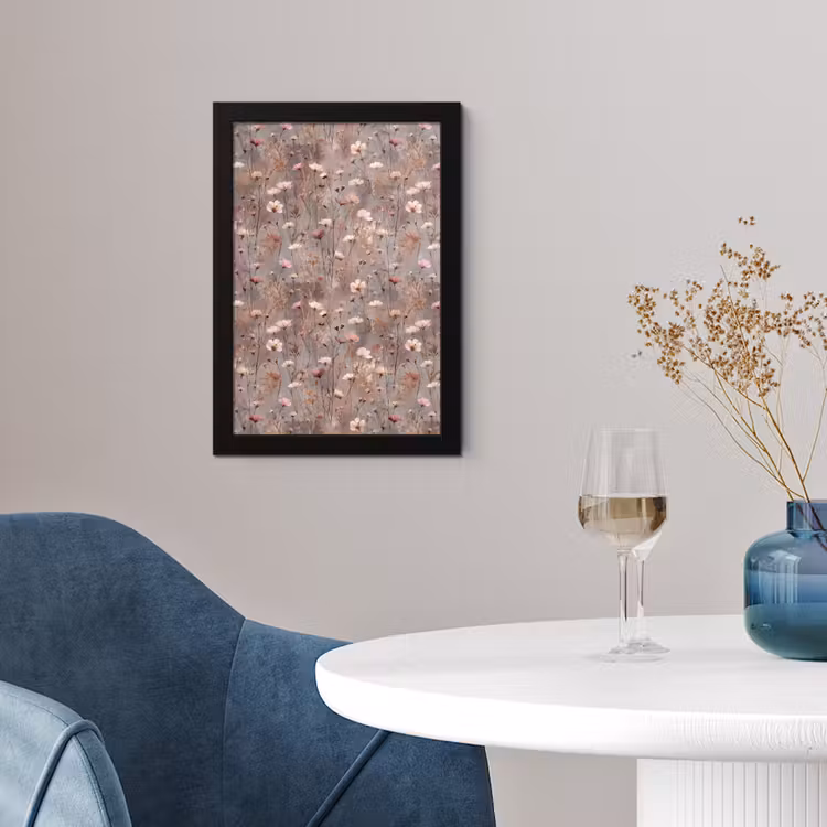 Poster met lijst - Bloemen - Wild - Pastel — 2
