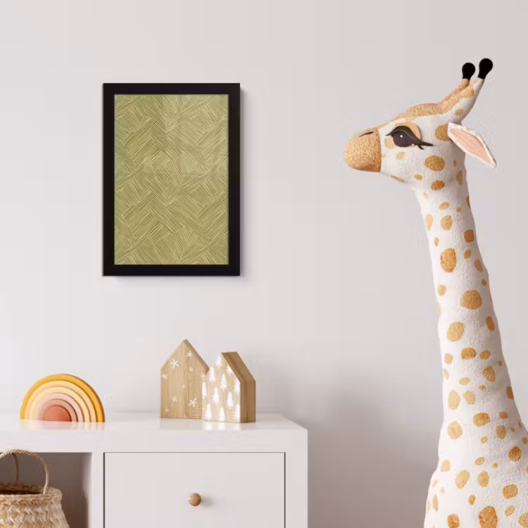 Poster met lijst - Abstract - Modern - Groen — 5