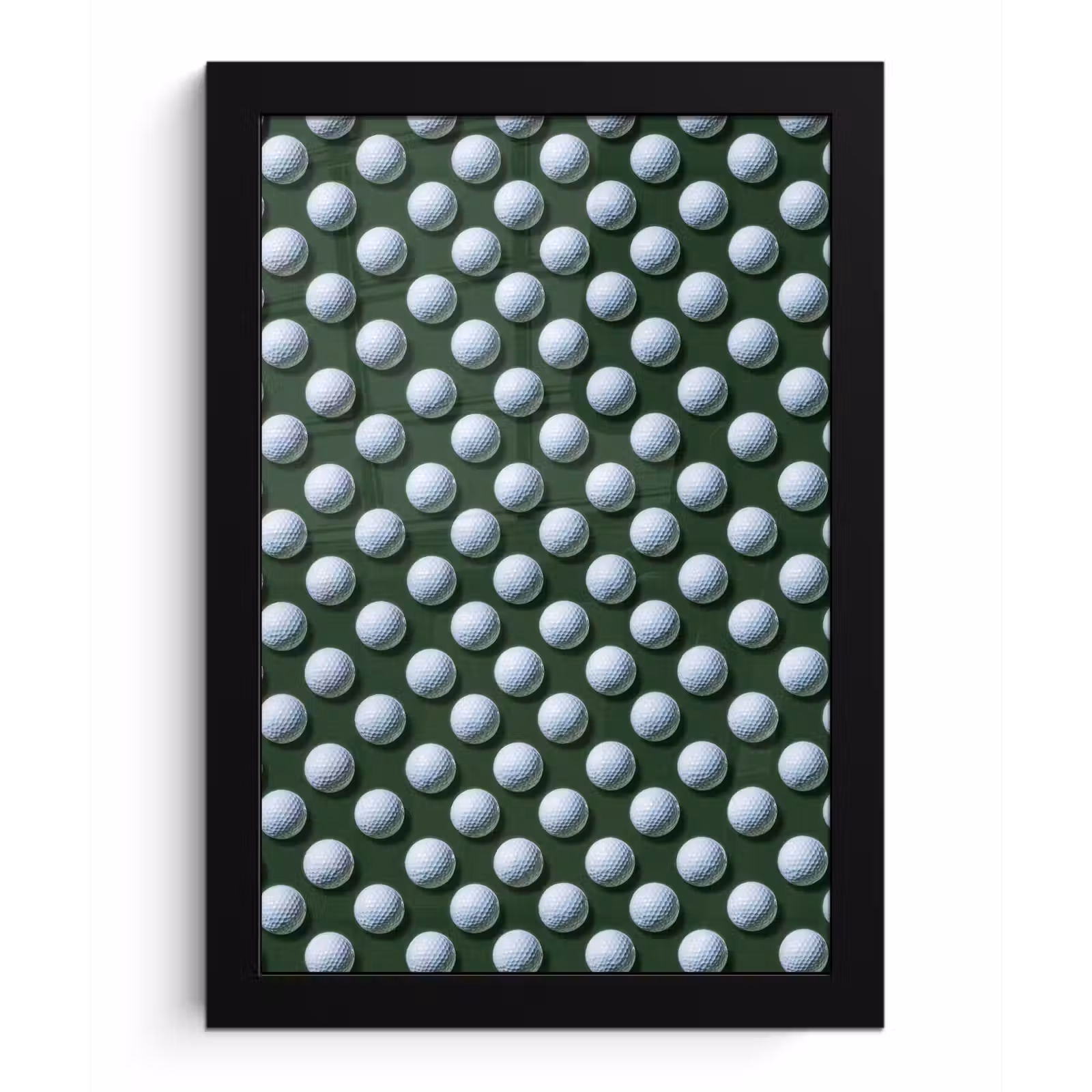 Poster met lijst - Ballen - Golf - Groen — 1