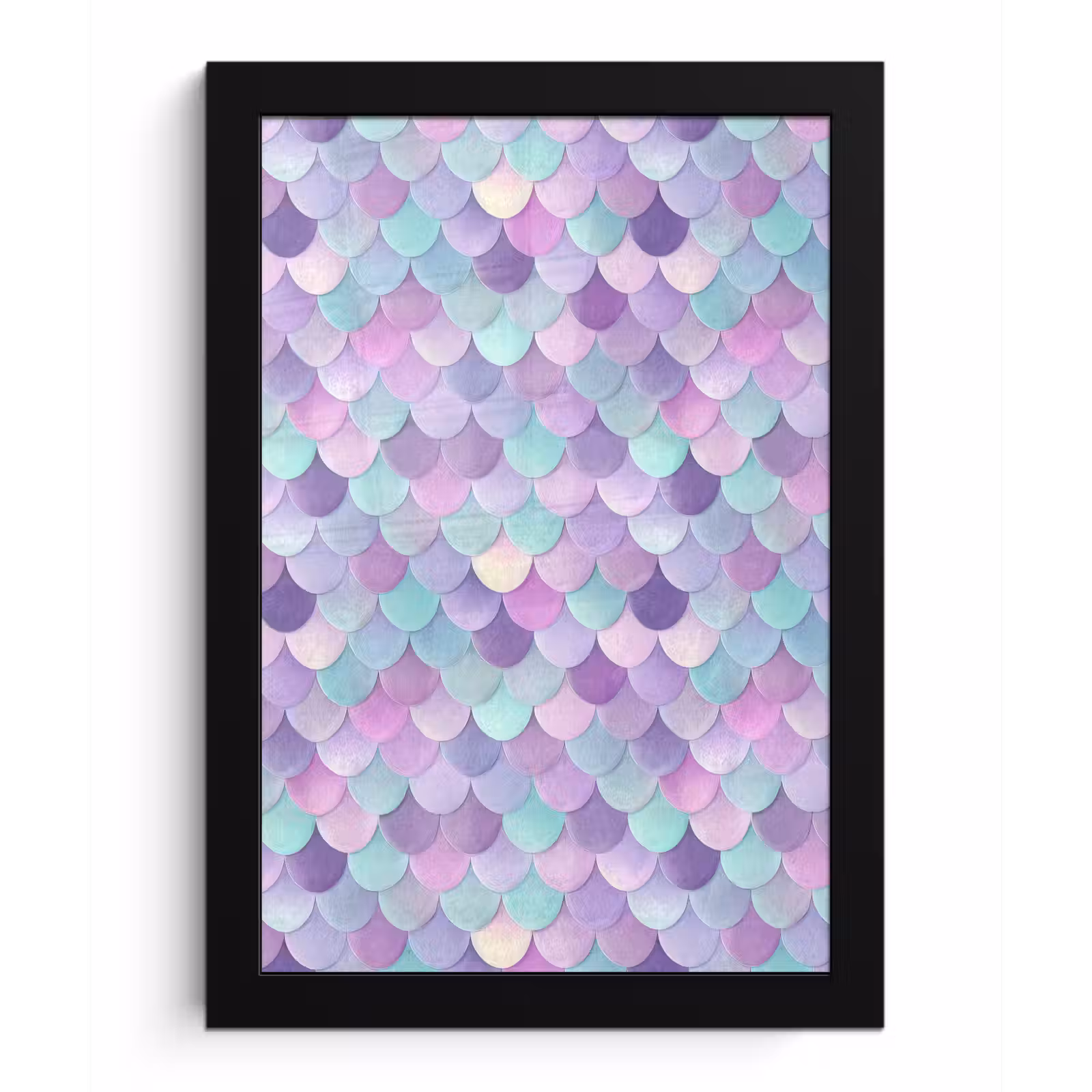 Poster met lijst - Dromerig - Zeemeermin - Pastel — 1