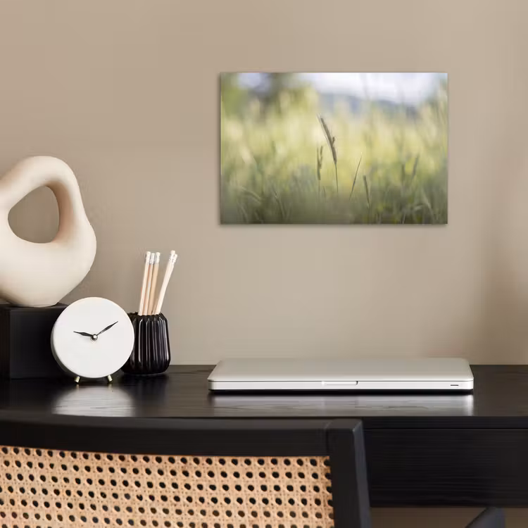 Poster - Graan - Aar - Natuur - Groen - Detail — 2