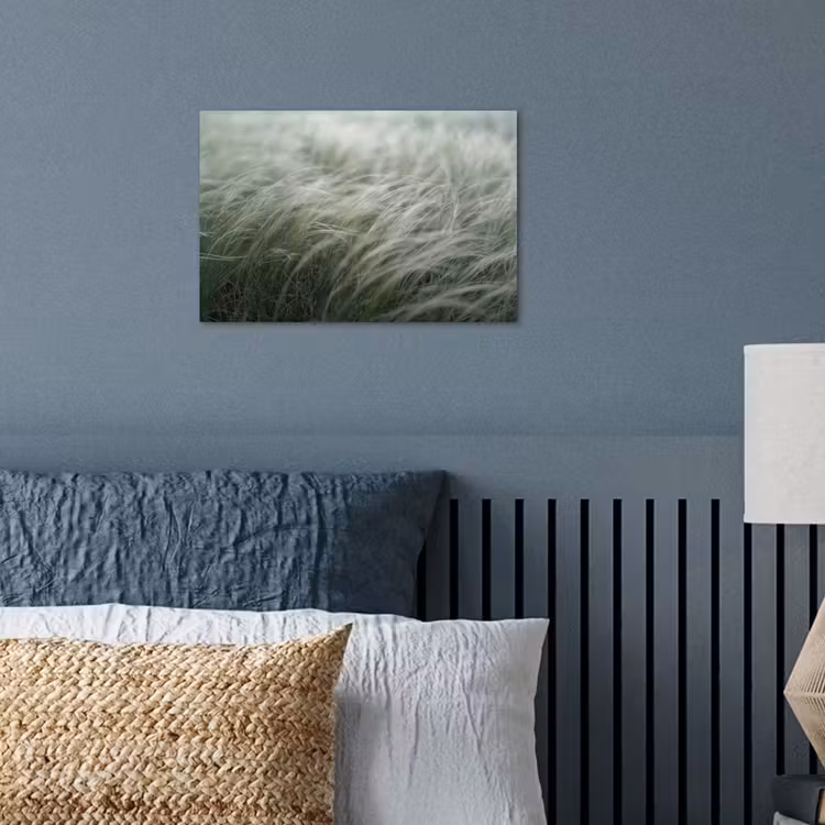 Poster - Gras - Wazig - Natuur - Groen - Zacht — 3