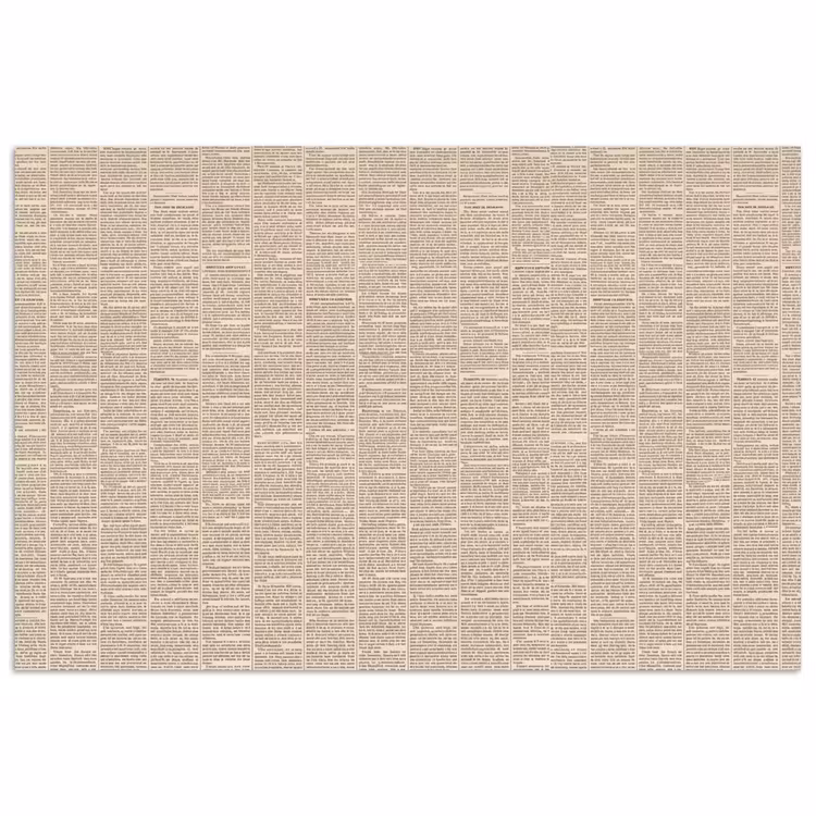 Poster - Krant - Nieuws - Historisch - Vintage - Beige — 1
