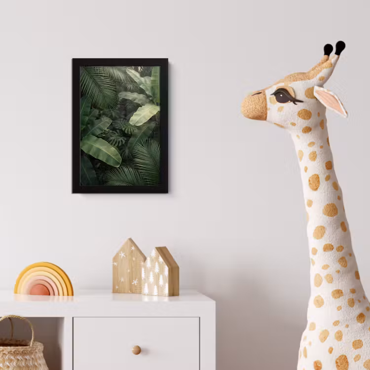 Poster met lijst - Bladeren - Groen - Tropisch - Natuur — 5