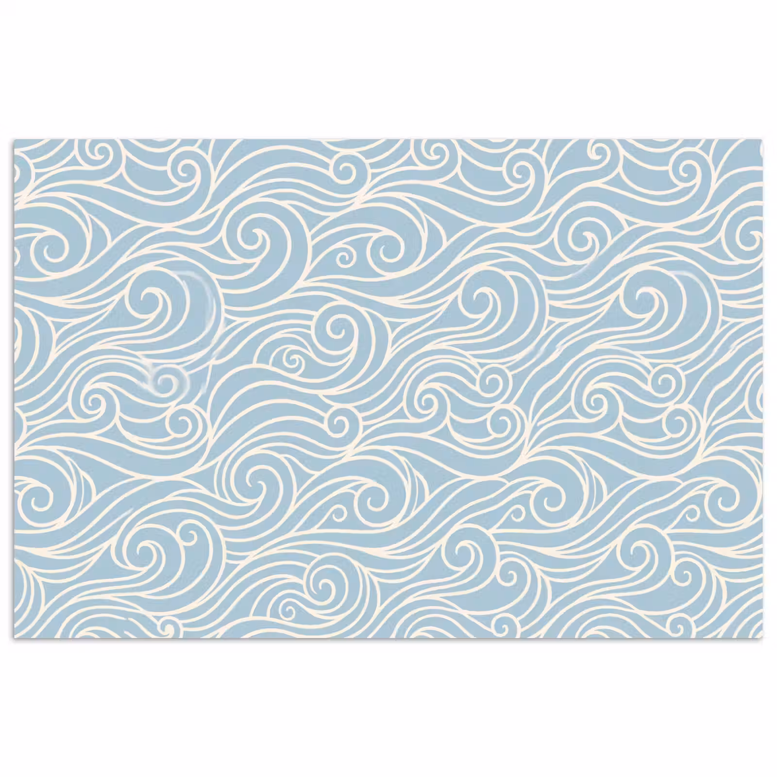 Poster - Golf - Abstract - Natuur - Modern - Blauw — 1