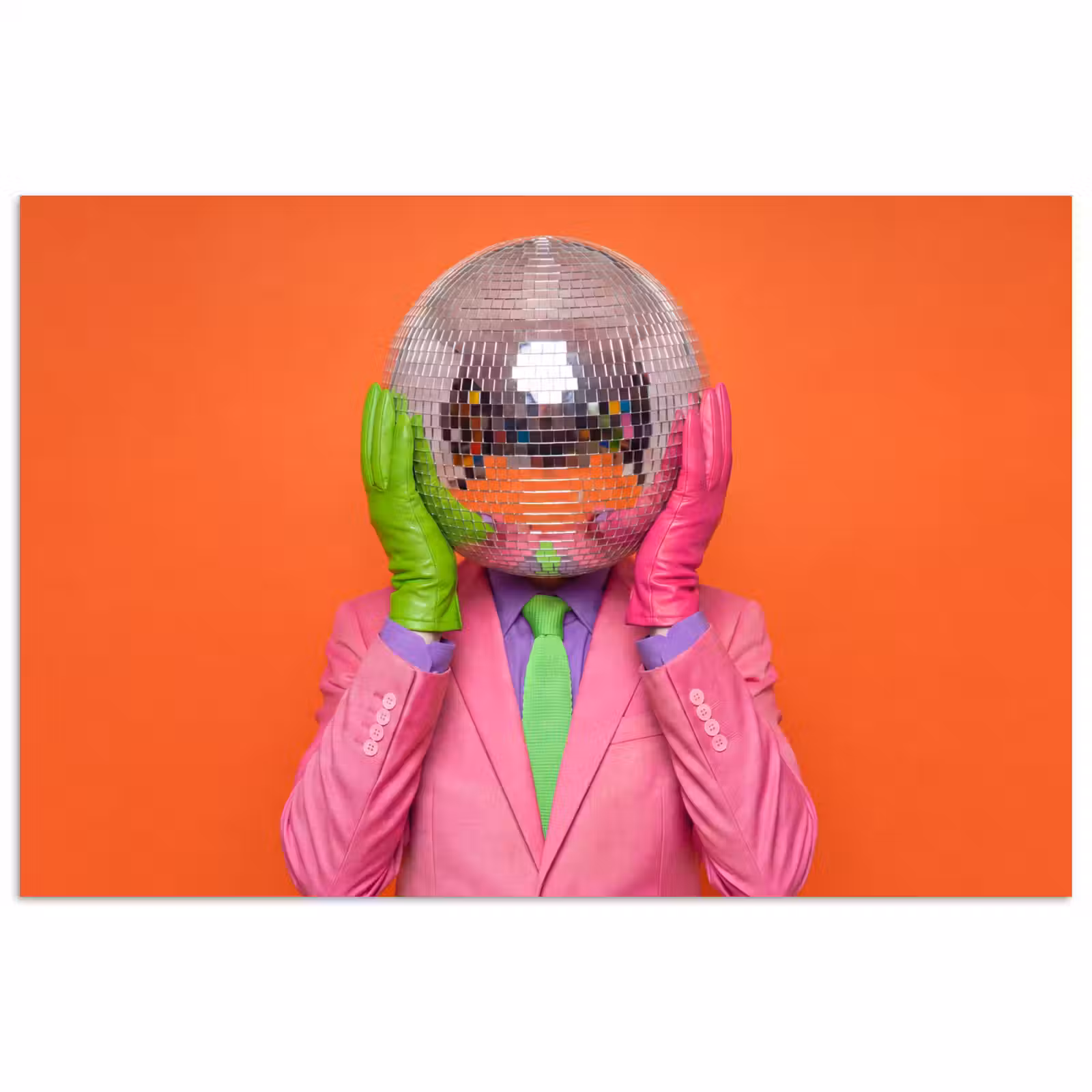 Poster - Kunst - Disco bal - Kleurrijk - Modern - Studio — 1