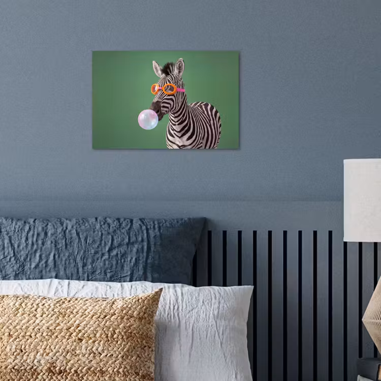 Poster - Dier - Bril - Bel - Modern - Groen — 3