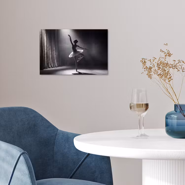 Poster - Danser - Podium - Zwart-wit - Kunst - Klassiek — 4