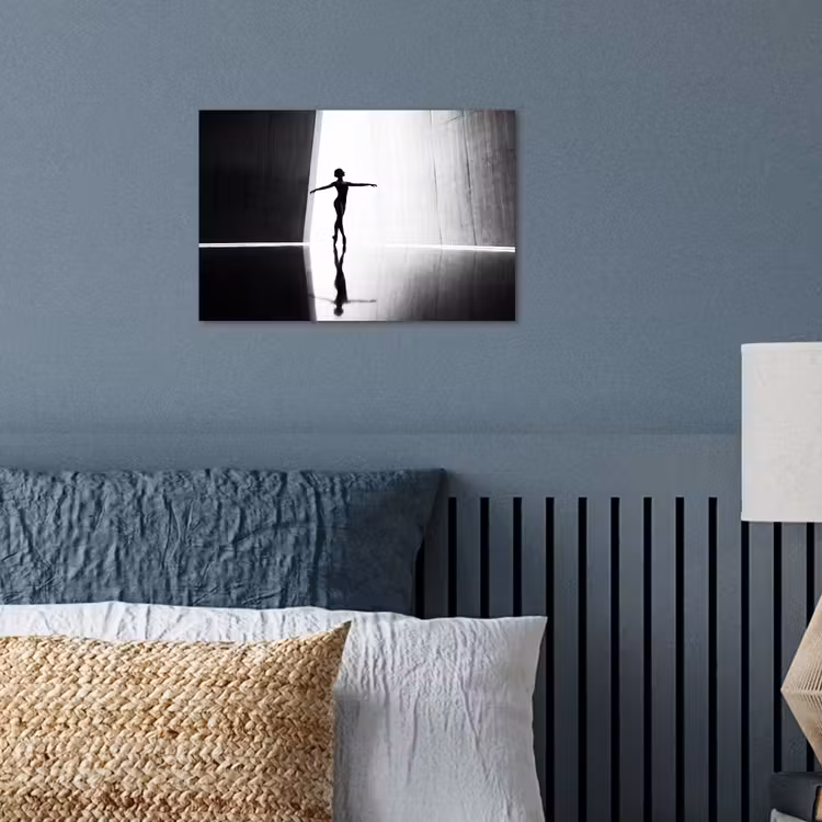 Poster - Danser - Silhouette - Kunst - Modern - Zwart-wit — 3