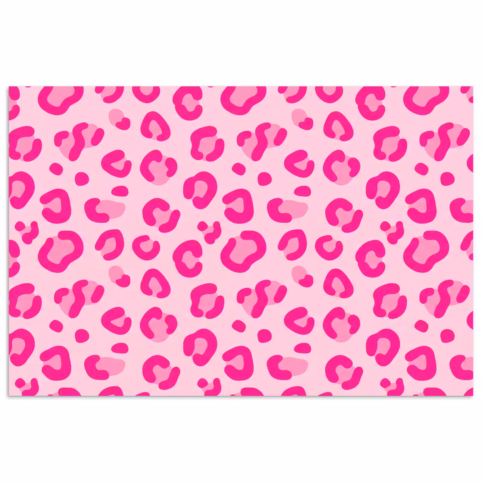Poster - Dierenprint - Patroon - Abstract - Modern - Roze — 1