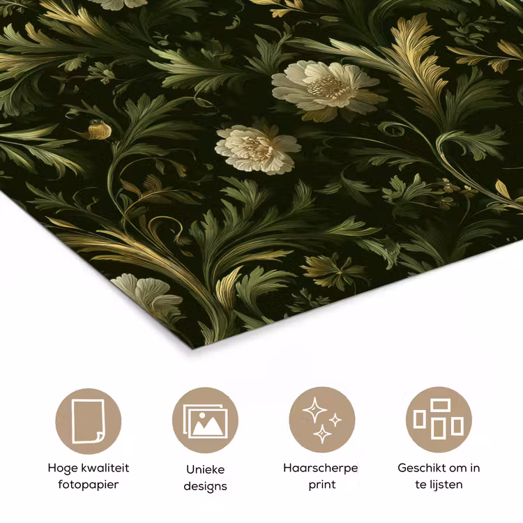 Poster - Botanisch - Naadloos - Bloemen — 5