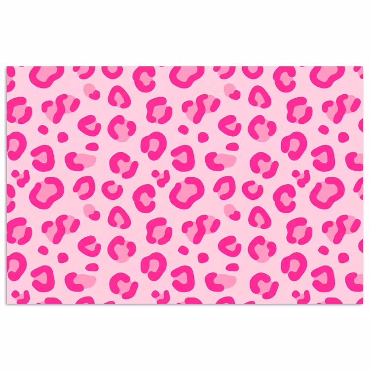 Poster - Dierenprint - Patroon - Abstract - Modern - Roze — 1
