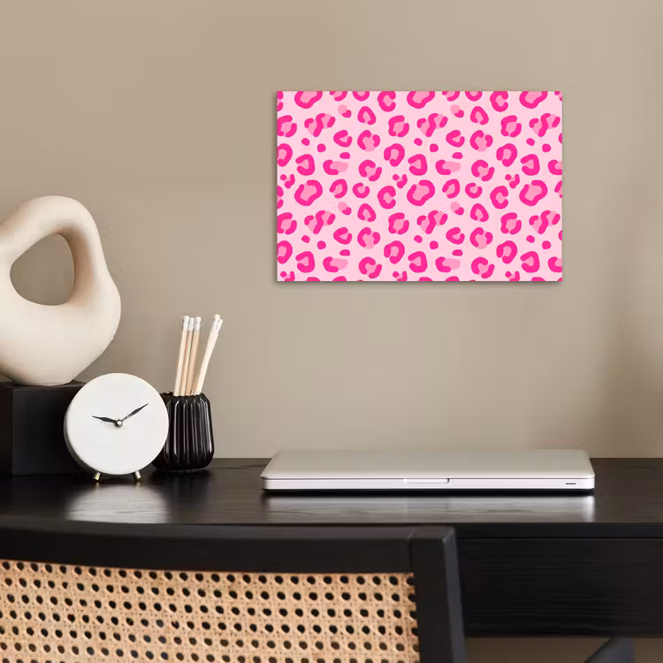 Poster - Dierenprint - Patroon - Abstract - Modern - Roze — 2