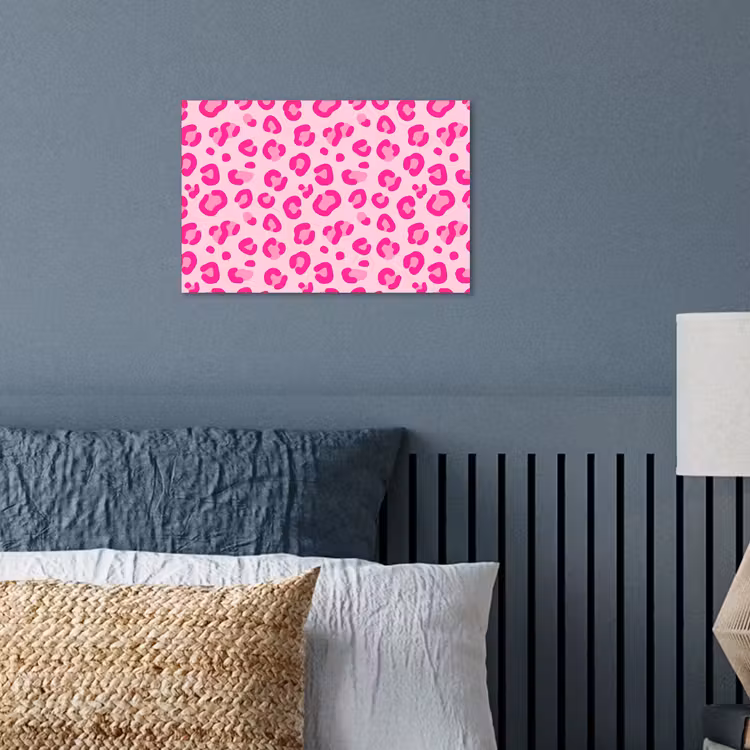 Poster - Dierenprint - Patroon - Abstract - Modern - Roze — 3