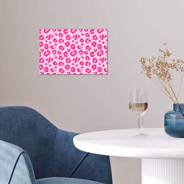 Poster - Dierenprint - Patroon - Abstract - Modern - Roze — 4