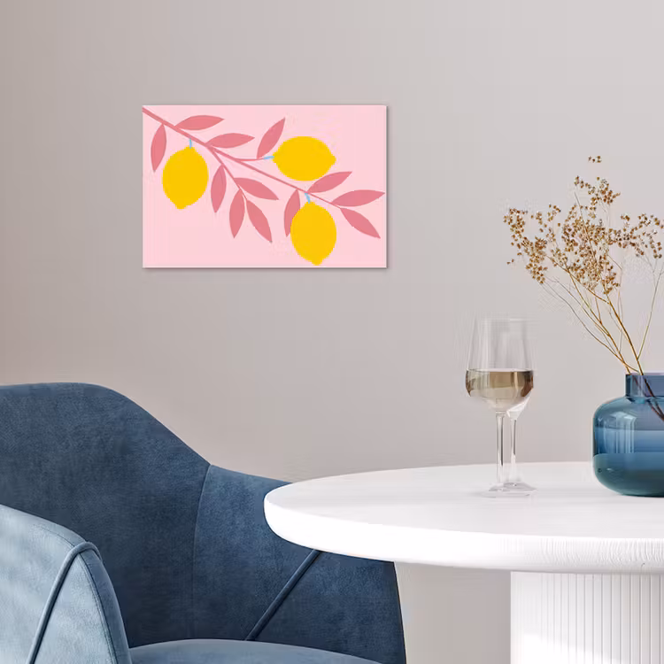 Poster - Fruit - Tak - Natuur - Abstract - Roze — 4