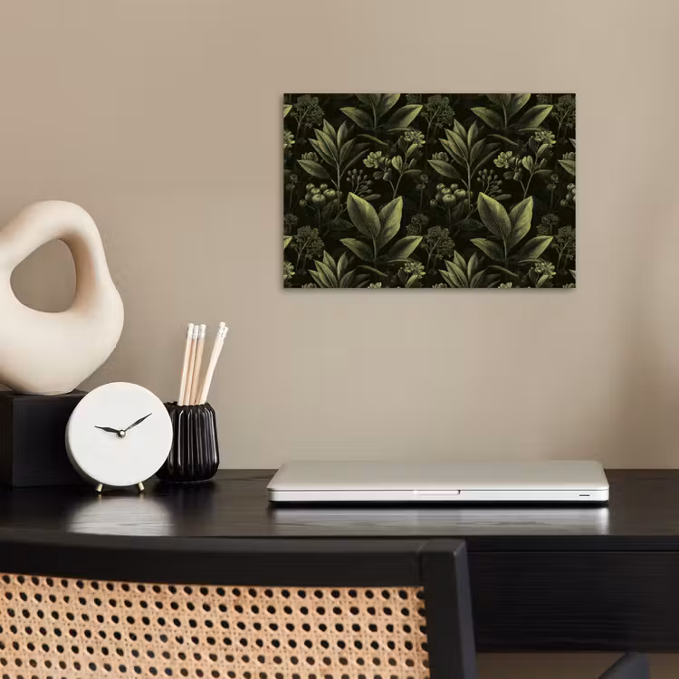 Poster - Klassiek - Donker - Botanisch - Planten — 2