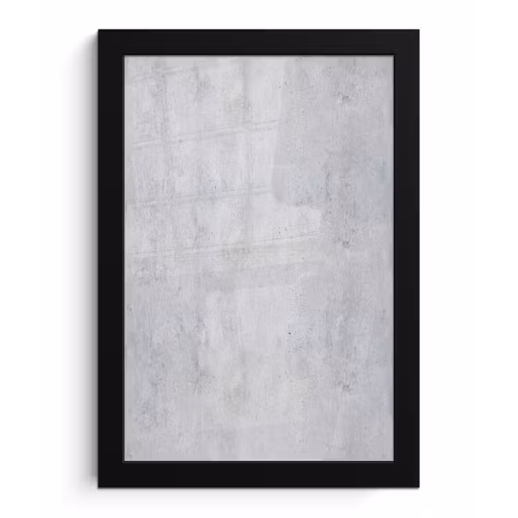 Poster met lijst - Beton - Textuur - Achtergrond - Grijs - Industrieel — 1