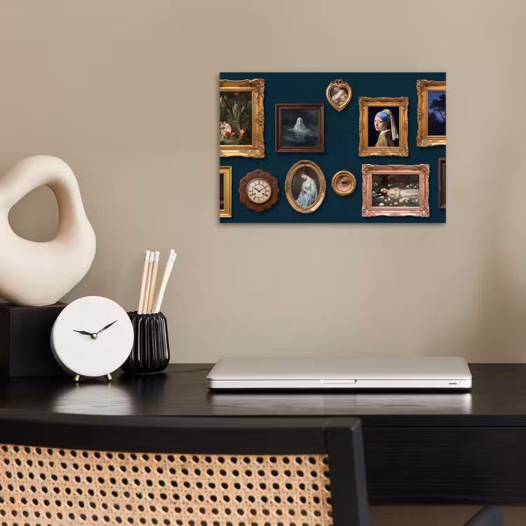 Poster - Kunst - Schilderijen - Decoratie - Klassiek - Groen — 2