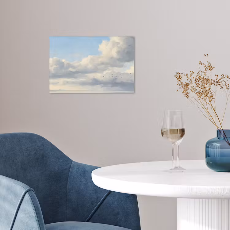 Poster - Lucht - Wolken - Natuur - Klassiek - Blauw — 4