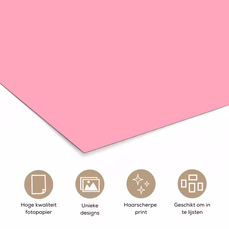 Poster - Bubblegum - Pink - Roze — 5
