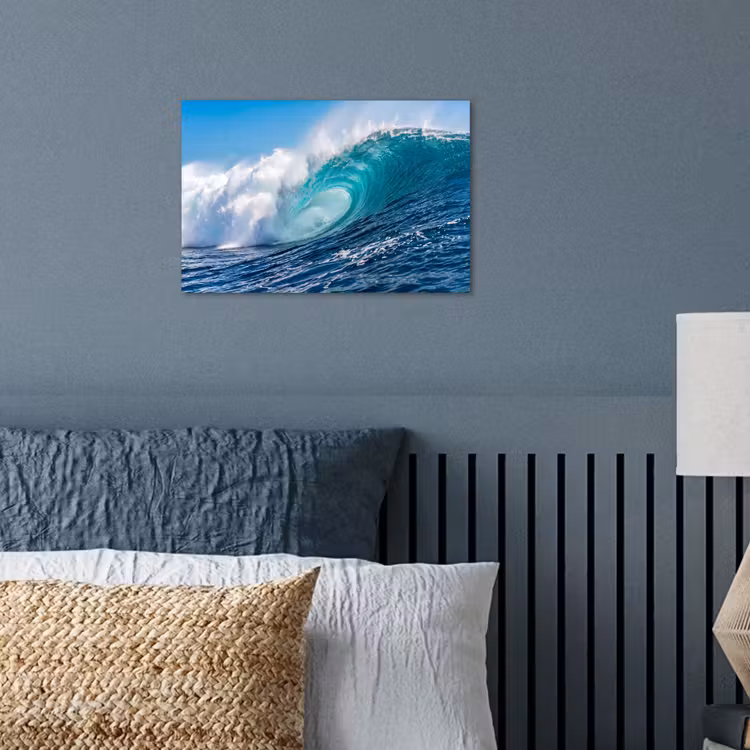 Poster - Golf - Oceaan - Water - Dynamisch - Blauw — 3