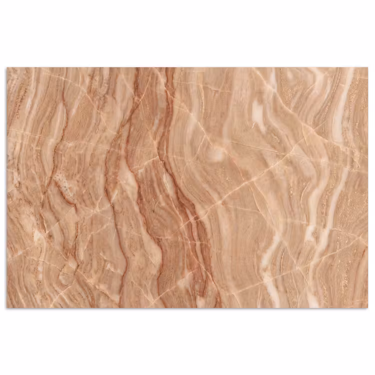 Poster - Marmer - Ader - Natuur - Abstract - Beige — 1