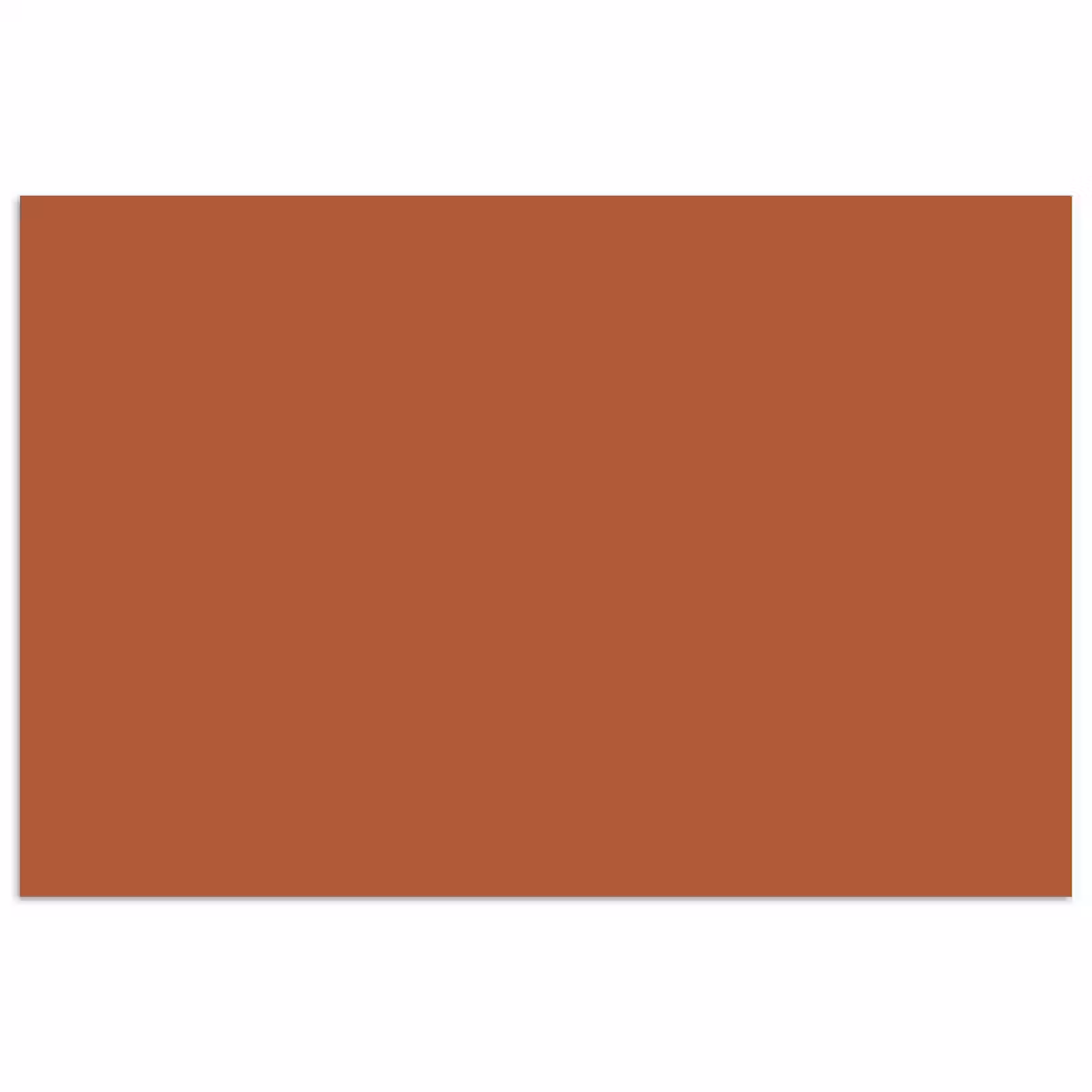 Poster - Burnt - Sienna - Oranje — 1