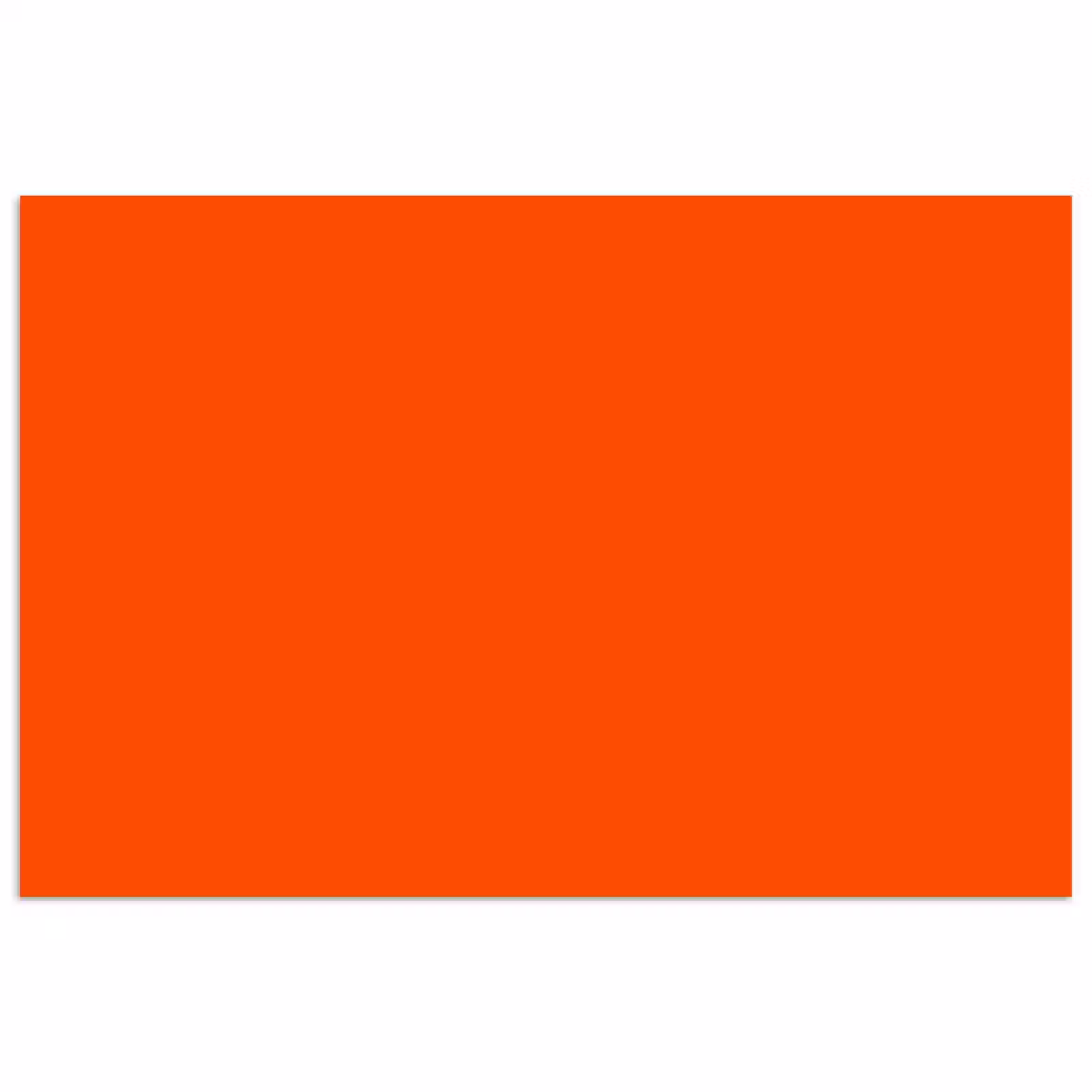Poster - Fiery - Tangerine - Oranje — 1