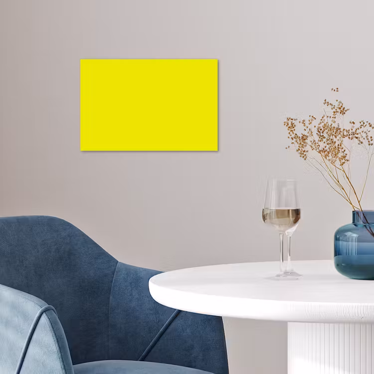 Poster - Bright - Canary - Geel — 4