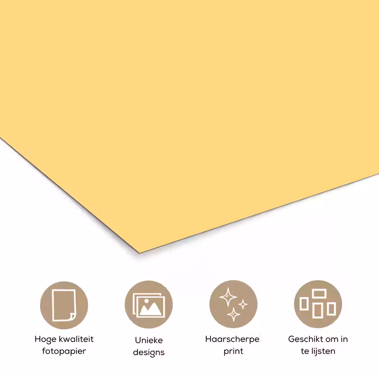 Poster - Butter - Geel - Yellow — 5