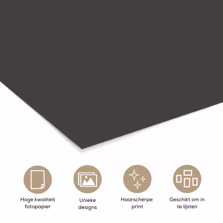 Poster - Charcoal - Grijs- Grey — 5