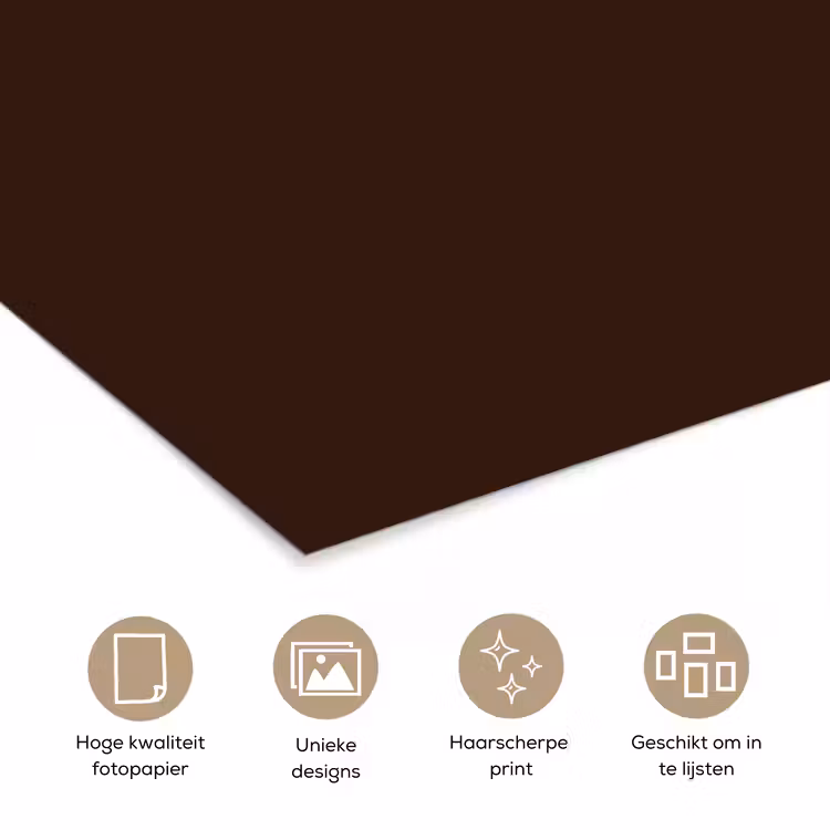 Poster - Dark - Chocolate - Bruin — 5