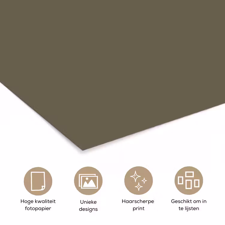 Poster - Deep - Khaki - Groen — 5