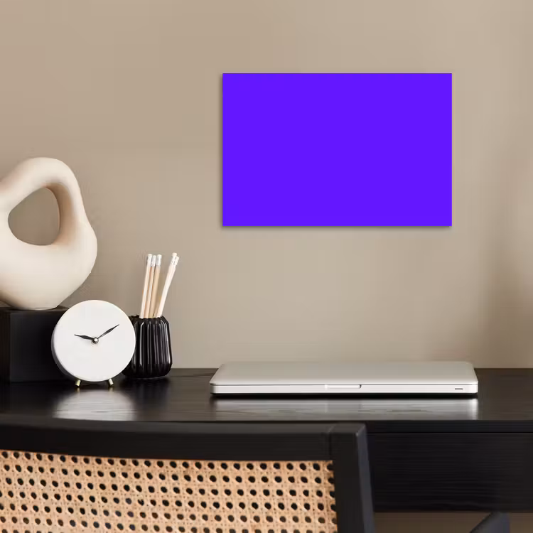 Poster - Electric - Indigo - Paars — 2