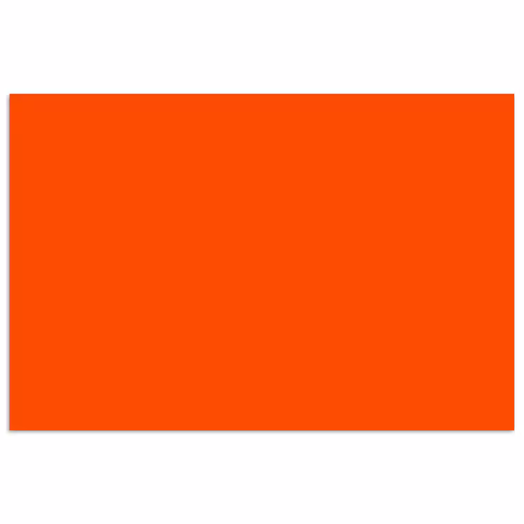 Poster - Fiery - Tangerine - Oranje — 1