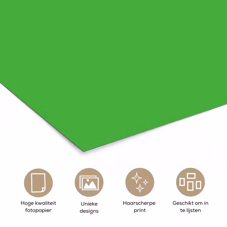 Poster - Kelly - Green - Groen — 5