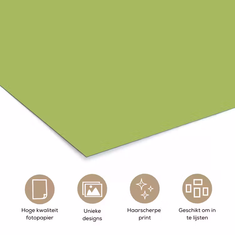 Poster - Lime - Glow - Groen — 5