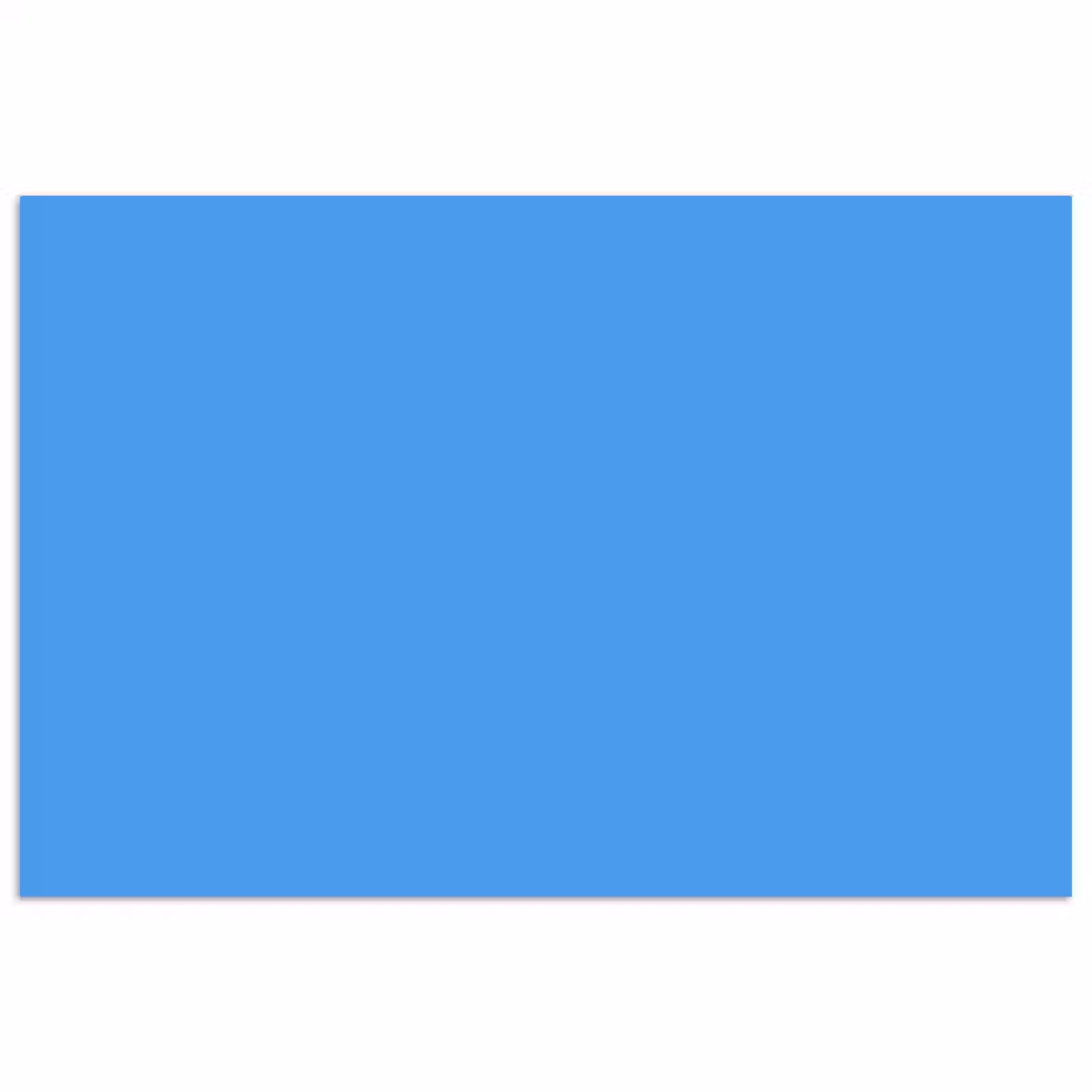 Poster - Bright - Azure - Blauw — 1