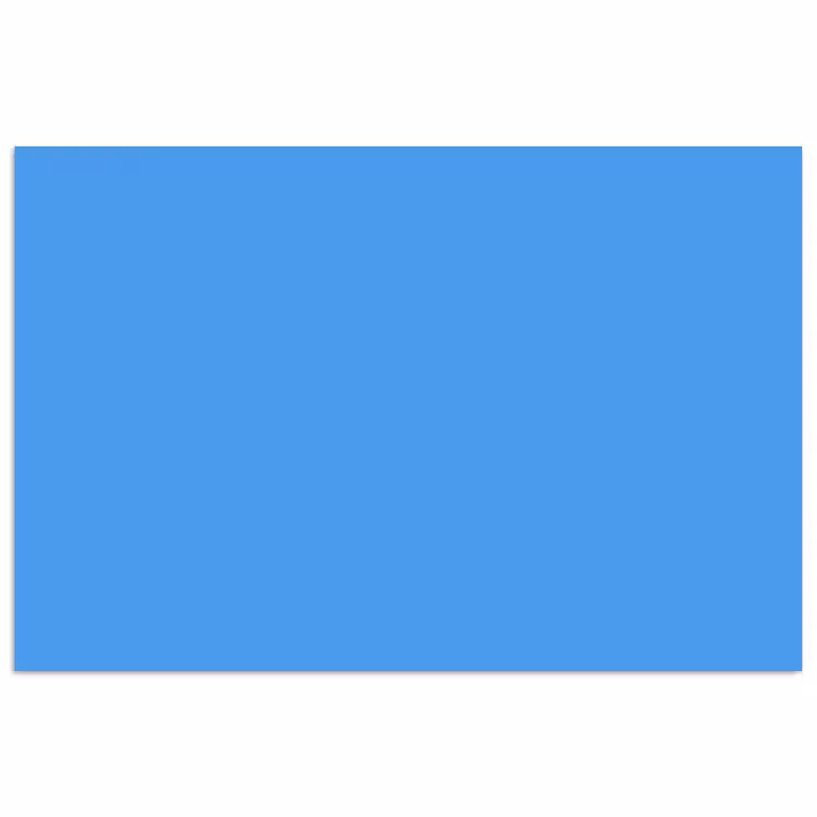 Poster - Bright - Azure - Blauw — 1